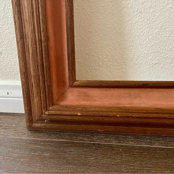 Rustic Brown and Tan Wooden Frame 15/17 inches - Picture 8 of 12